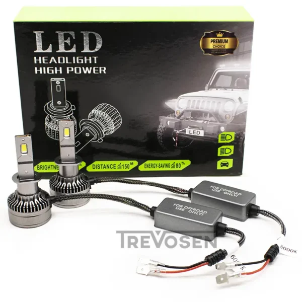 LED-polttimot H1 6000K 50W CanBus (2 kpl)