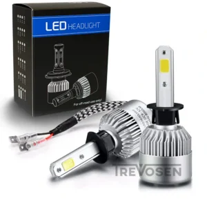 LED-polttimot H1 6500K COB (2 kpl)