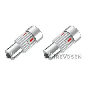 LED-polttimot P21W BA15S punainen CanBus (2 kpl)