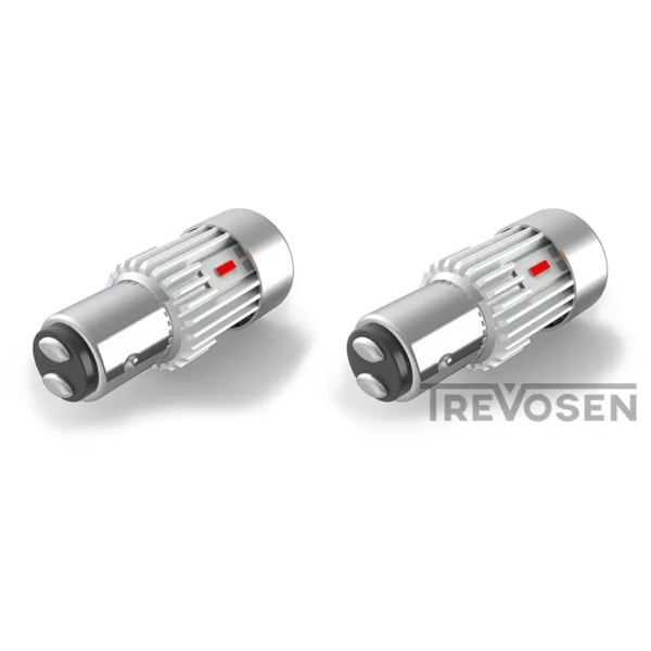 LED-polttimot P21/4W BAZ15D punainen CanBus (2 kpl)