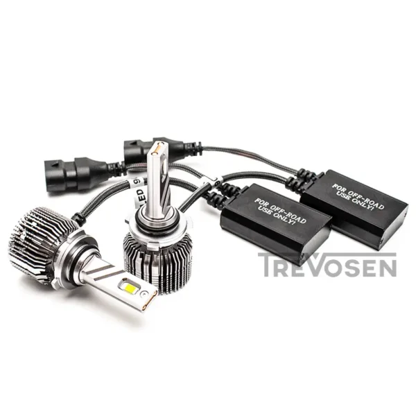 LED-polttimot HB4 9006 6000K 55W CanBus (2 kpl)