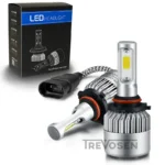 LED-polttimot HB3 9005 H10 6500K S2 COB (2 kpl)