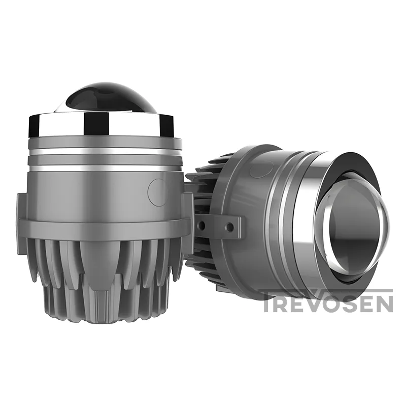 BI-LED-sumuvaloprojektorit 2″ 36W 46W 3 väriä (2 kpl)