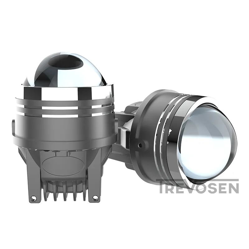 BI-LED-sumuvaloprojektorit 3″ 48W 58W 3 väriä (2 kpl)
