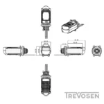 Bi-LED-projektorit 2″ 30W 40W (2 kpl)