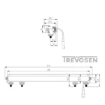 LED-lisävalo 84W 8400lm 51cm kaukovalo ja DRL E9 Ref. 37.5