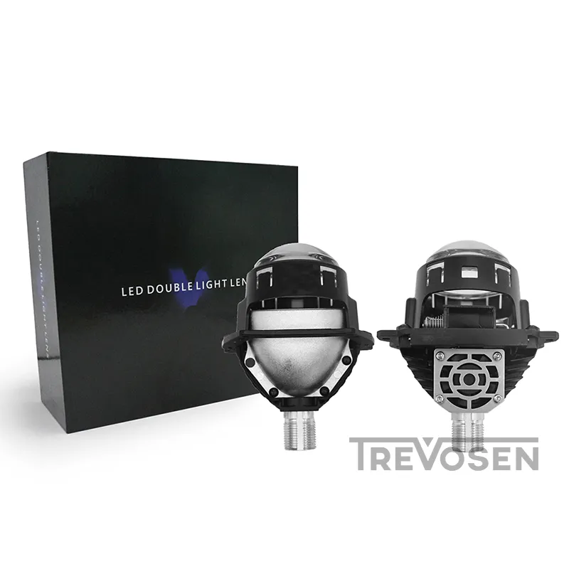 BI-LED-projektorit 3″ H4 H7 36W / 45W 6000K (2 kpl)